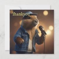 "Capybara Cowboy: Serenading the Wild West"