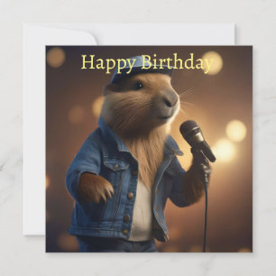 "Capybara Cowboy: Serenading the Wild West" Karte