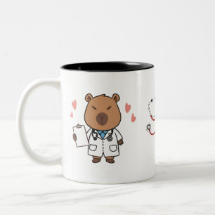 Capybara Doctor Tasse Funny Medical Coffee Cup