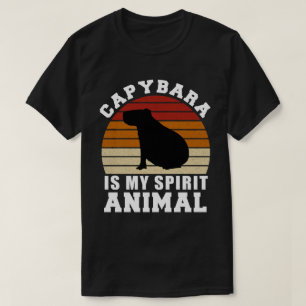 Capybara Est Mon Esprit Animal T-Shirt