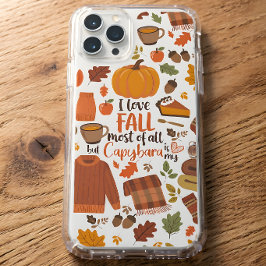 Capybara Fall Phone Case