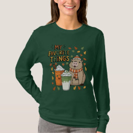 Capybara Fall T - Shirt