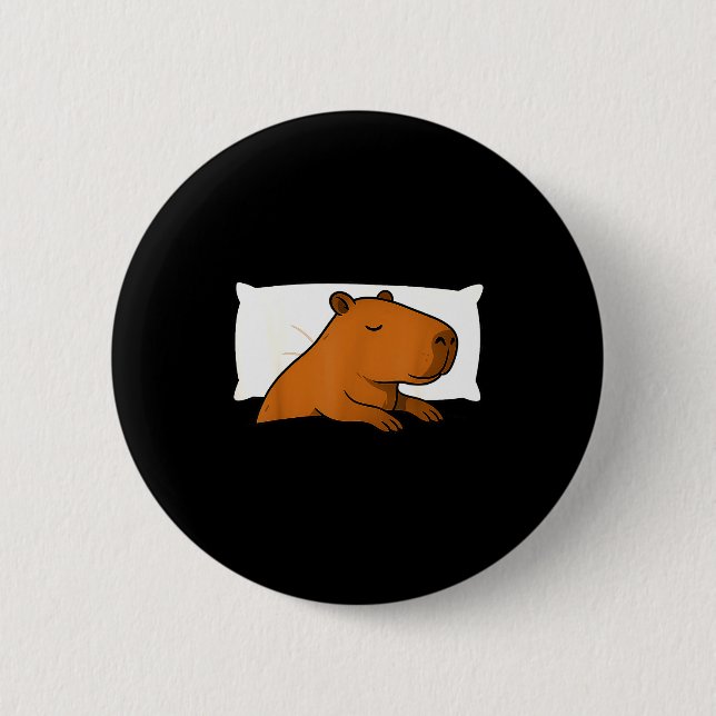 Capybara Favorite Sleepshirt Sleeng Pajamas Boys G Button (Vorderseite)