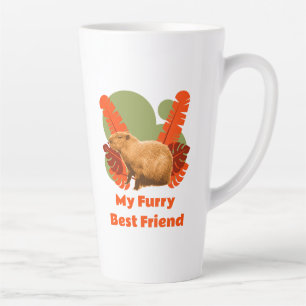Capybara Fell Freund Tropisches Tier Milchtasse