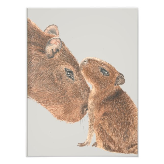 Capybara Fotodruck (Vorne)