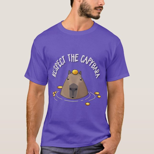 Capybara-Freunde T-Shirt (Vorderseite)