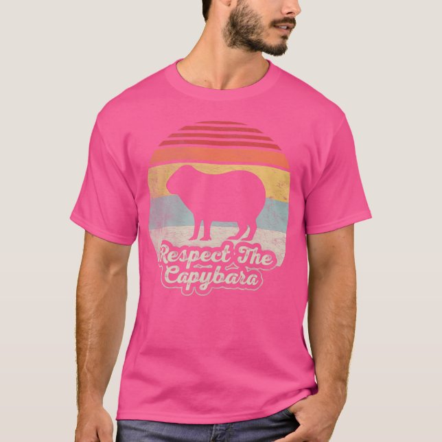 Capybara Funny Capybara T-Shirt (Vorderseite)