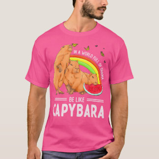 Capybara Funny Süße Tier ist wie Capybara T-Shirt