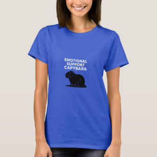 Capybara für emotionale Unterstützung T-Shirt