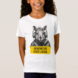 Capybara Generative Diskothek Jockie cooler Spaß T T-Shirt