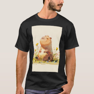 Capybara genießt das Leben T-Shirt