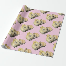 Capybara Geschenkpapier