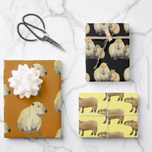 Capybara Geschenkpapier Set