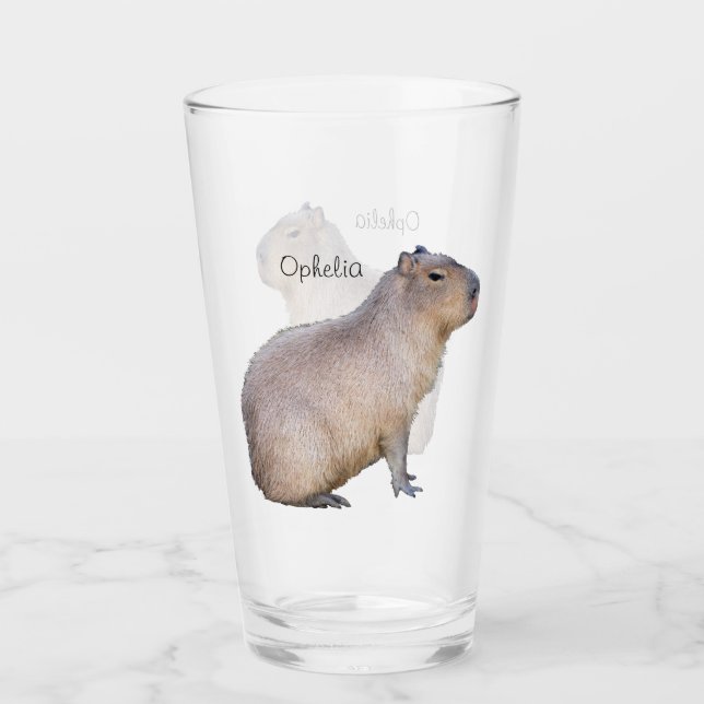 Capybara Glas (Vorderseite)