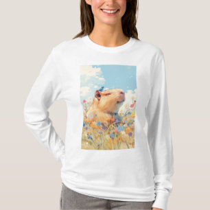 Capybara Glückseligkeit T-Shirt