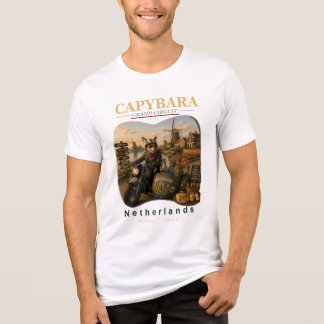 Capybara Grand Circuit – Niederlande Reise  Tri-Blend Shirt