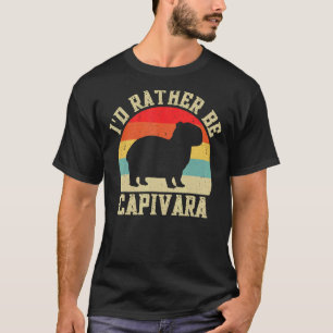 Capybara Großer Nagel für Capivara 4 T-Shirt