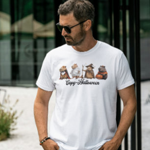 Capybara Halloween Funny T - Shirt