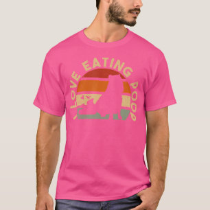 Capybara I Liebe Eating Gekackt Rodent Capybara T-Shirt