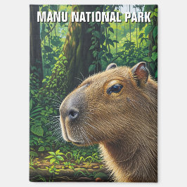 Capybara im Manu-Nationalpark Peru Magnet