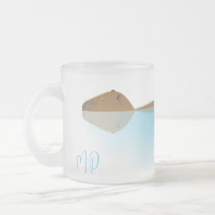 Capybara & Initials Mattierte Tasse