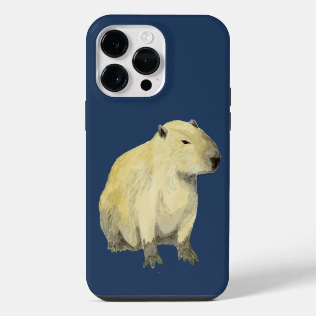Capybara iPhone 14 Pro Max Hülle (Rückseite)