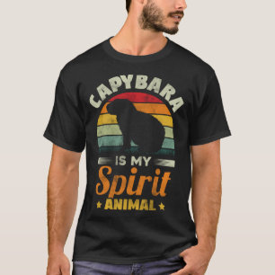 Capybara ist mein Geist Tier Capybara Rodent T-Shirt