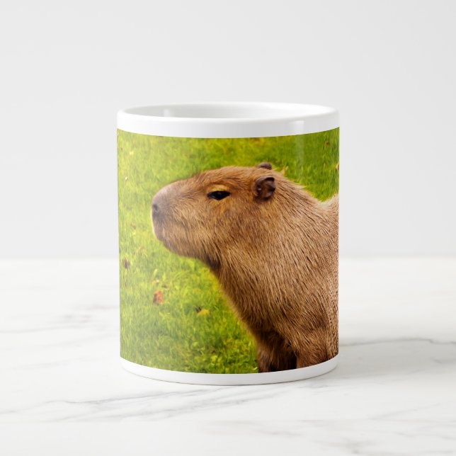 Capybara Jumbo-Tasse (Vorderseite)