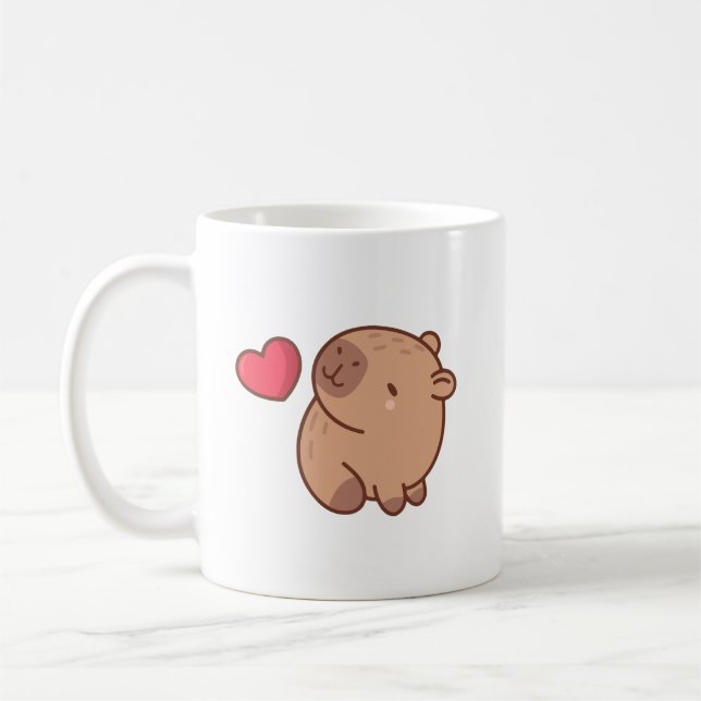 Capybara Kaffeetasse (Links)