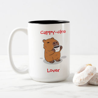 Capybara-Kaffeetasse Zweifarbige Tasse