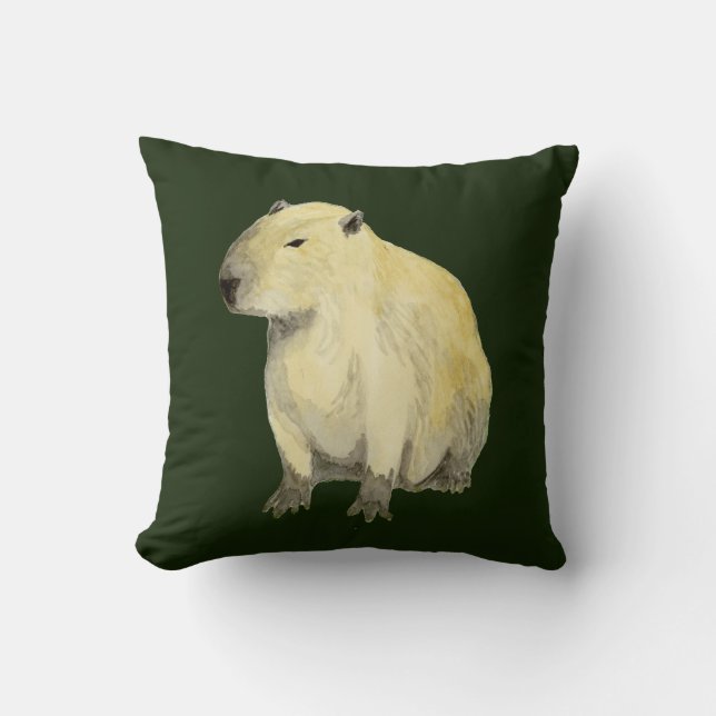 Capybara Kissen (Vorderseite)