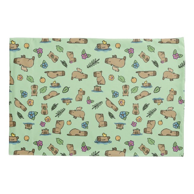Capybara Kissenbezug (Rückseite)