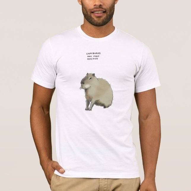 Capybara-Lappalien T-Shirt (Vorderseite)