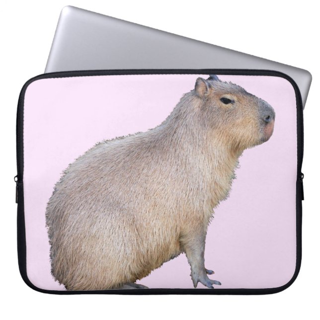 Capybara Laptopschutzhülle (Vorderseite)