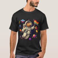 Capybara LGBTQ im Weltraum: Fun UFO Adventure