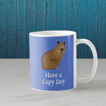Capybara Lover Café Mug