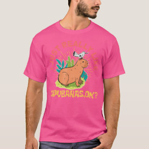Capybara Lover Niedlich Capybaras Rodent Animal Ca T-Shirt