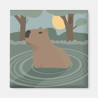 Capybara-Magnet Magnet