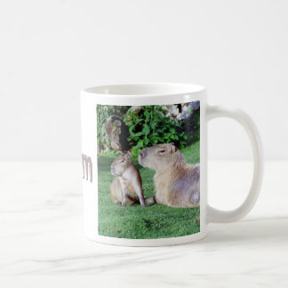 Capybara-Mama und Sohn-Tasse Kaffeetasse
