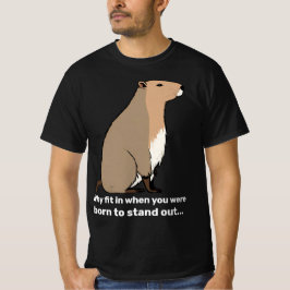 Capybara: Männer-T-Shirt T-Shirt