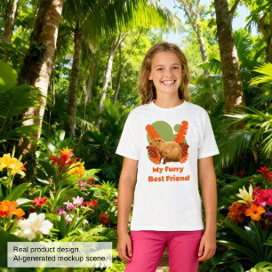 Capybara Mein Felliger Bester Freund T-Shirt