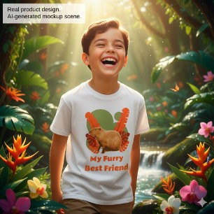 Capybara Mein Felliger Bester Freund T-Shirt