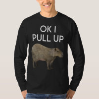 Capybara Meme Pull Up Süße Tier Nagetiere Mammal