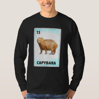 Capybara Mexican Cards T-Shirt