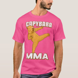 Capybara-Mixed Martial Arts T-Shirt