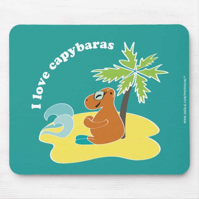 Capybara Mousepad (Vorne)