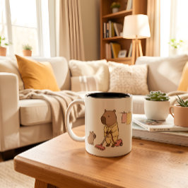 Capybara Mum Tasse | Niedliches und gemütliches Ge