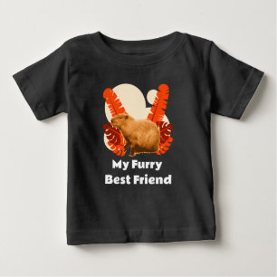 Capybara My Furry Best Friend Baby T-shirt