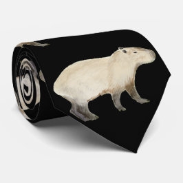 Capybara Neck Tie Krawatte