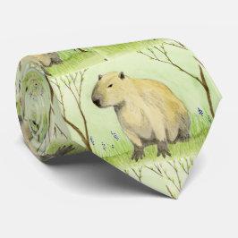 Capybara Neck Tie Krawatte
